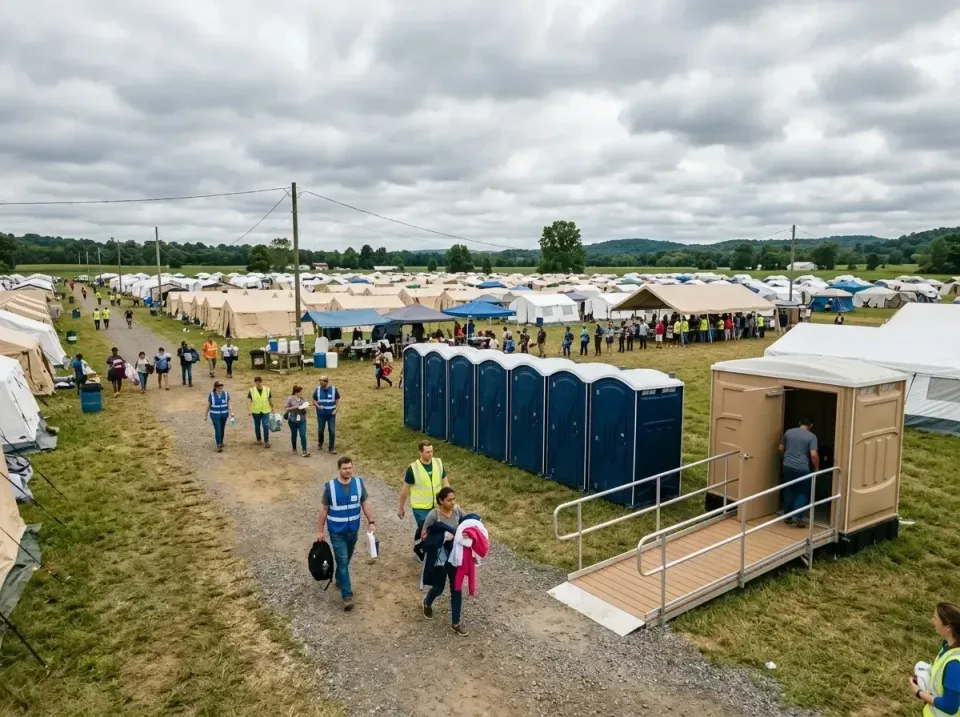 disaster-relief-camp-restrooms-010 — frequently asked questions, Dumpster & Portable Bathrooms Rental in Pike Road, AL